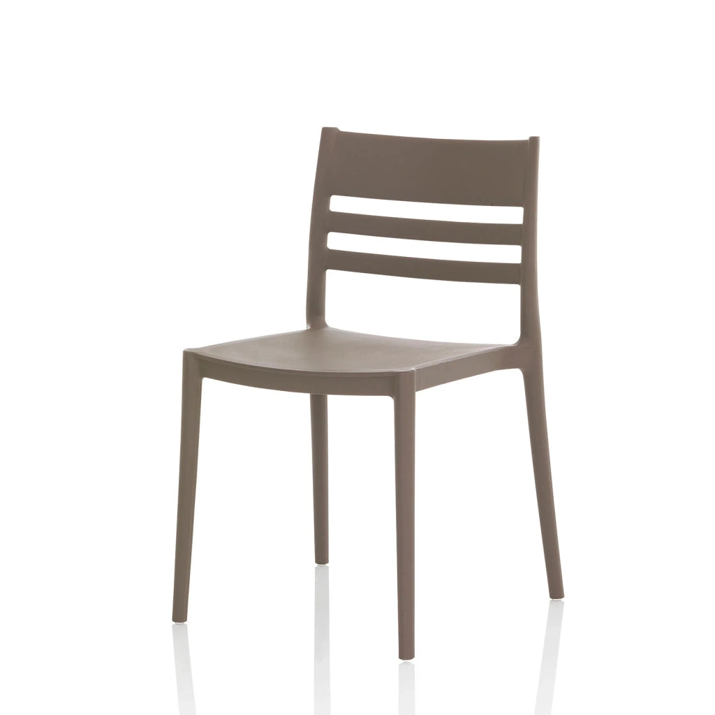 Set 4 Sedie da interno/esterno SHYLA grigio