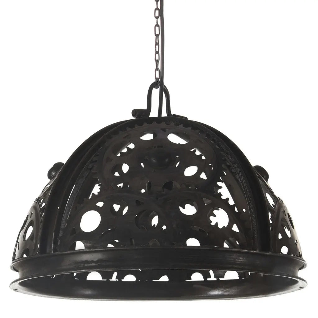 Lampada Industriale da Soffitto Design Ruote 45 cm E27 323714