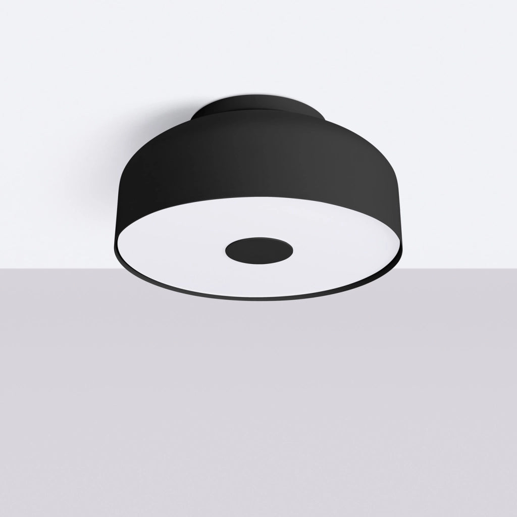 Lampada da soffitto OMIQ nero