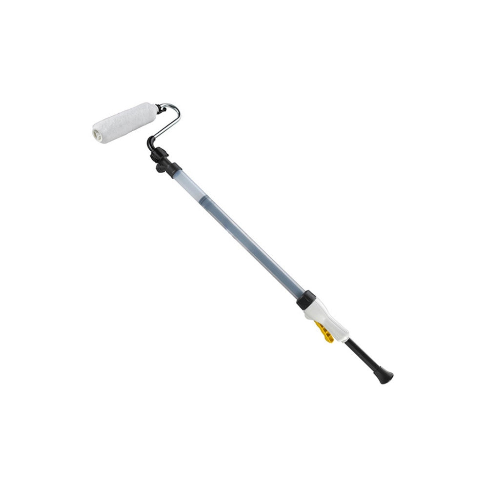 Trade Shop - Rullo Pittura Con Serbatoio Ricaricabile Antigoccia Con Manico Telescopico -