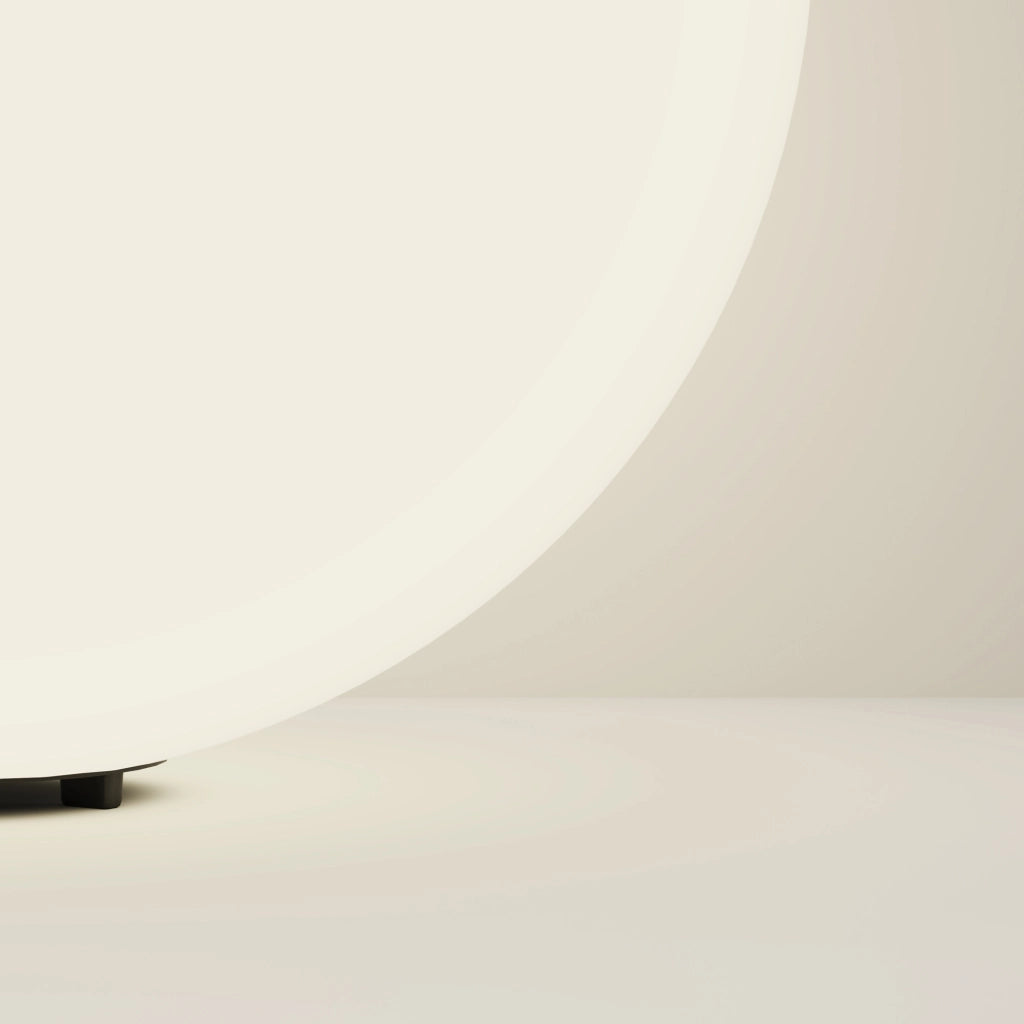 Maytoni Lampada da terra moderna Erda 1 luce E27 IP54 bianco plastica