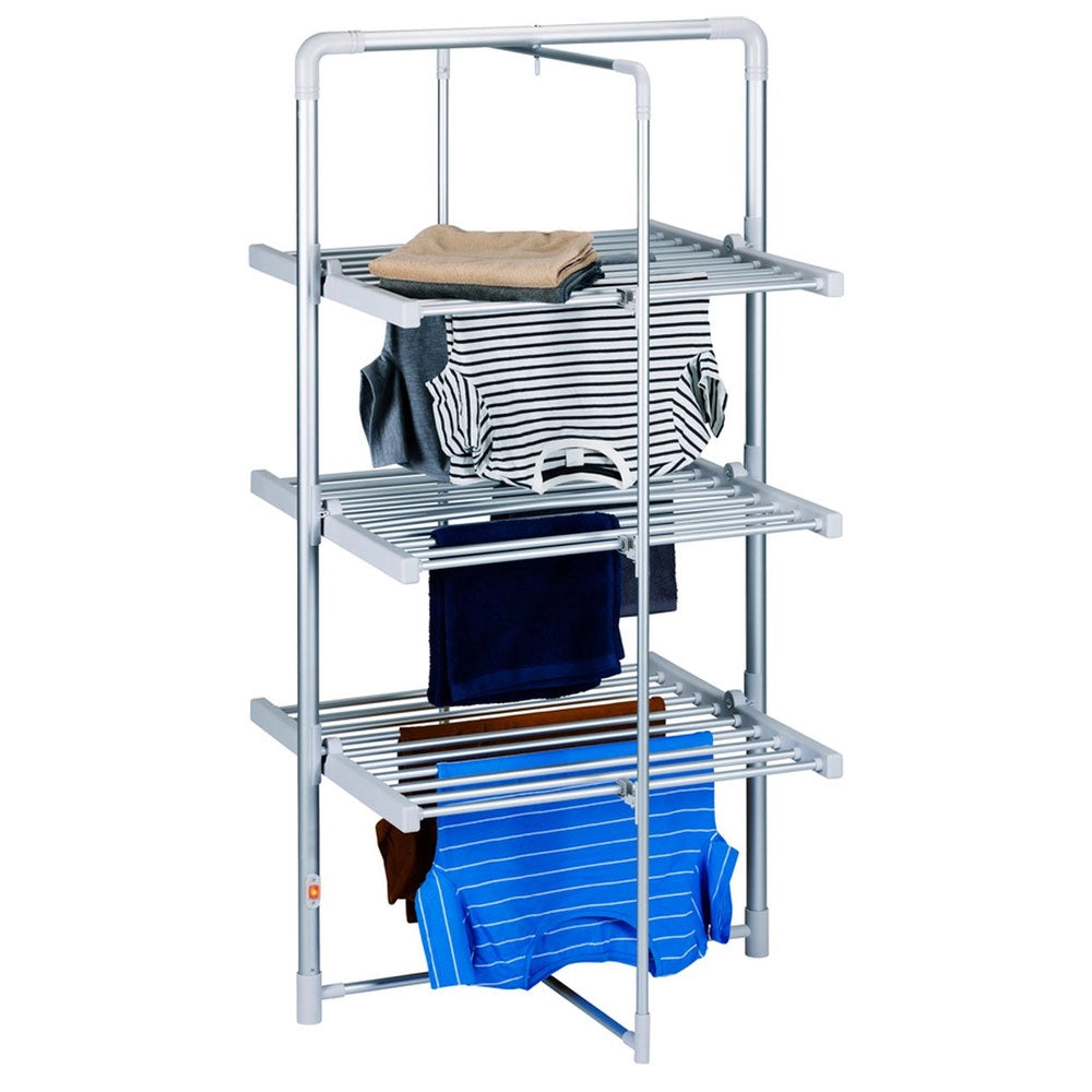 Strendibiancheria Elettrico Stendino a Torre 30 Aste 230V 21 Metri di Stenditura