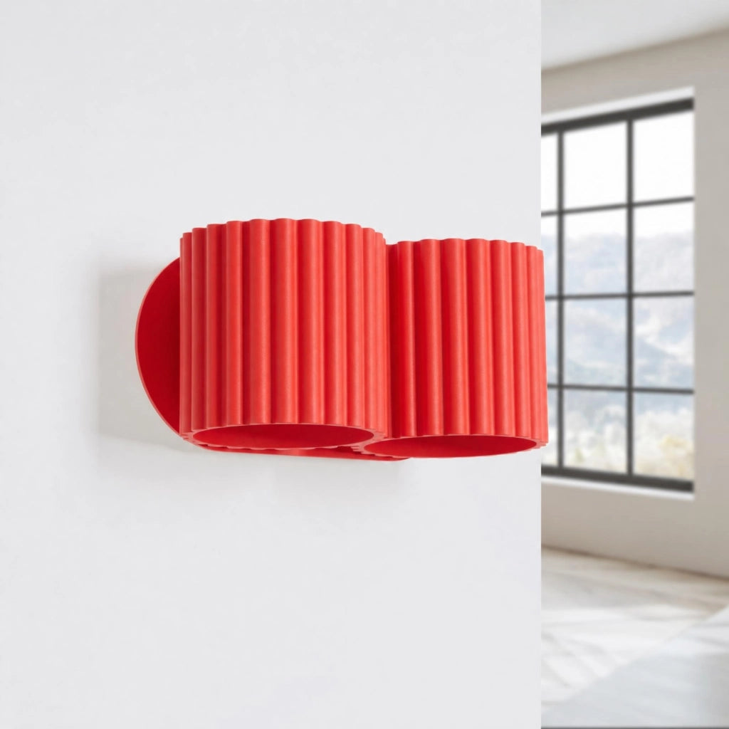 Applique AURA 2 rosso G9