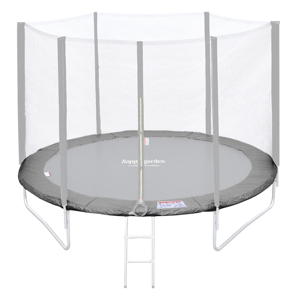 Tappeto di protezione reversibile per trampolino Ø180cm CAIRNS - grigio/rosa