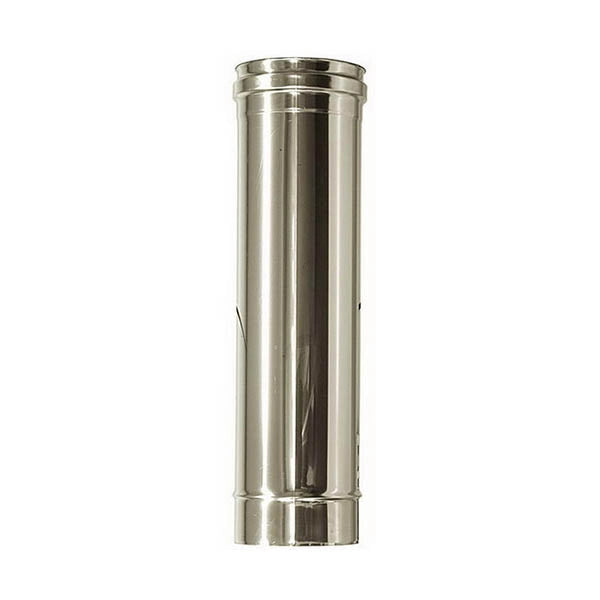 Canna fumaria DN 250 1 mt  L 1000mm tubo acciaio inox 316.