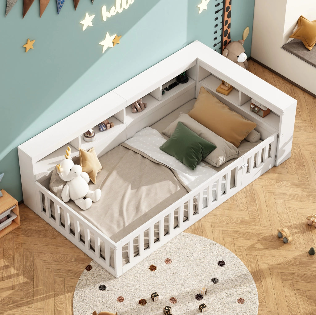 LETTO DAYBED 90x200 cm in pannello di legno bianco