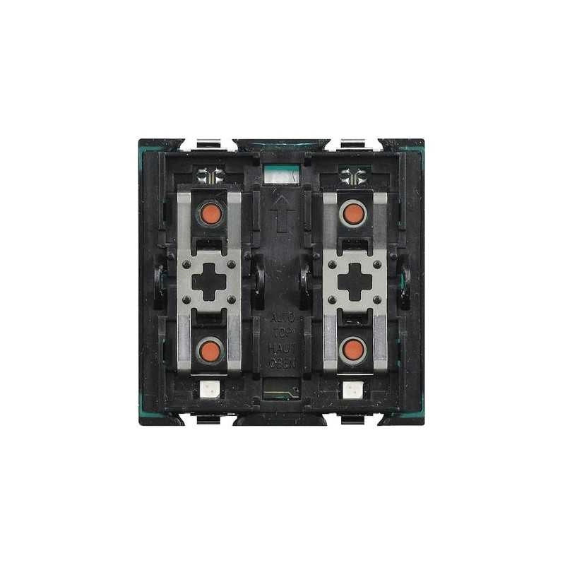 H4652/2 Comando per Carichi Singoli O Doppi a 2 Moduli Myhome