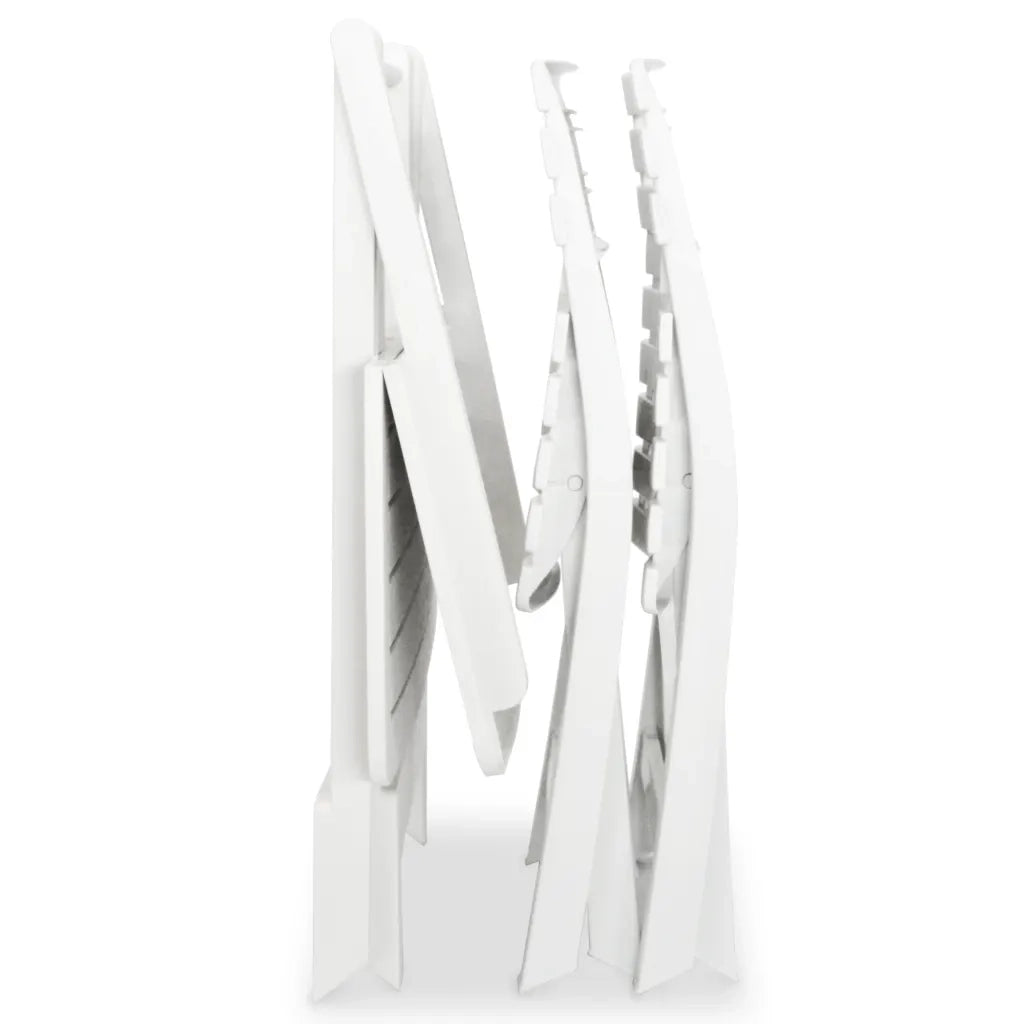 Set da Bistrot 3 pz in Plastica Bianco 43581