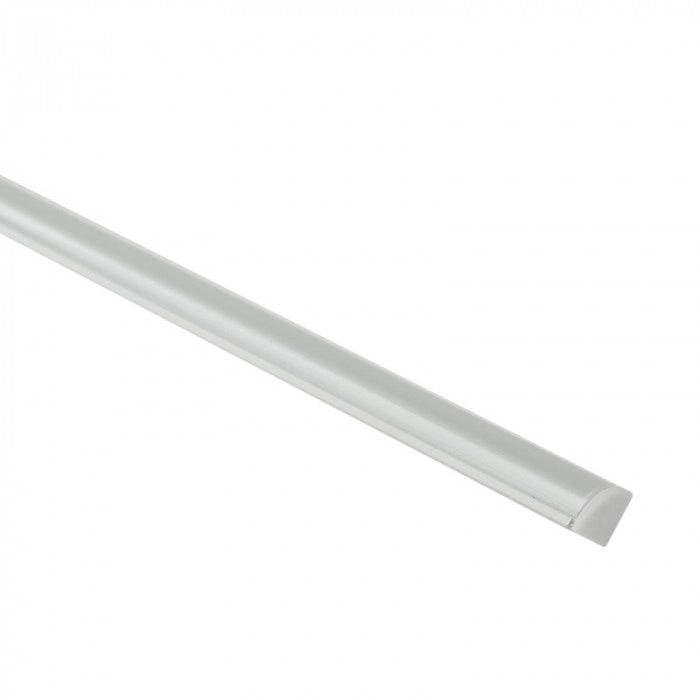 Profilo LED RW01 angolare bianco trasparente 1m Ecolight