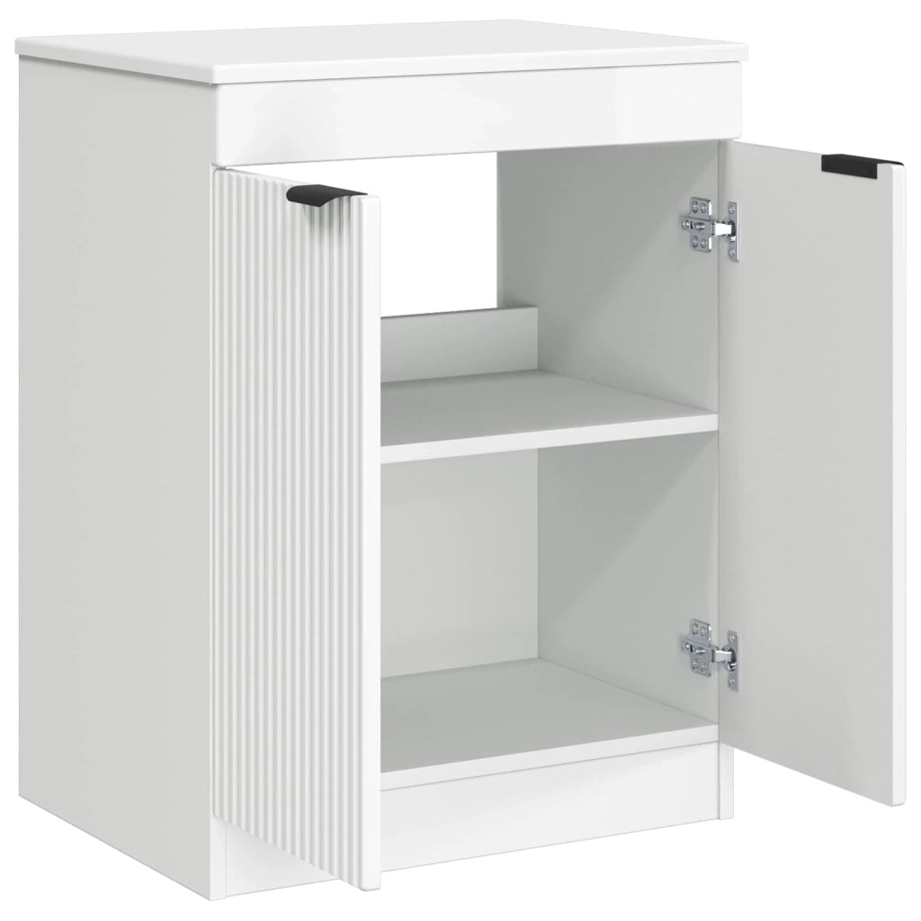Mobile da Bagno | Armadio da bagno Bianco Lucido 54 x 41 x 70 cm