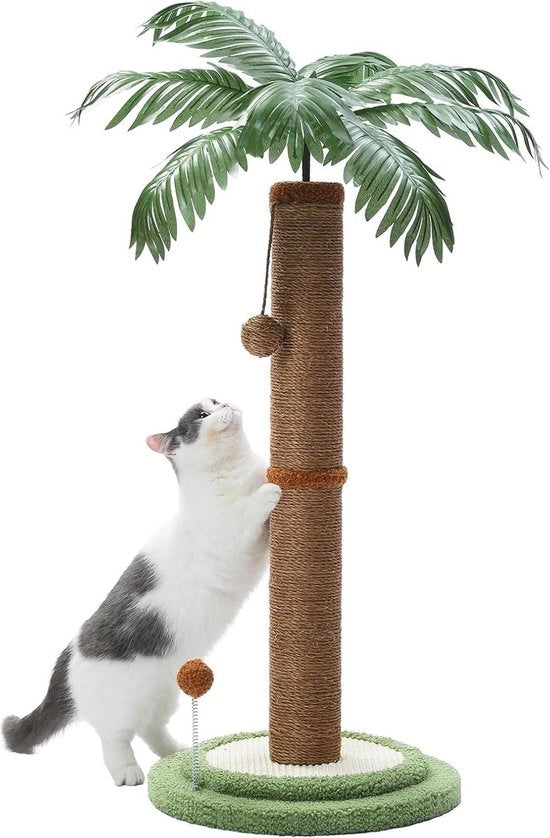 Tunnel per Gatti - 85 cm Alto - per Interno - Palle Interattive - Marrone