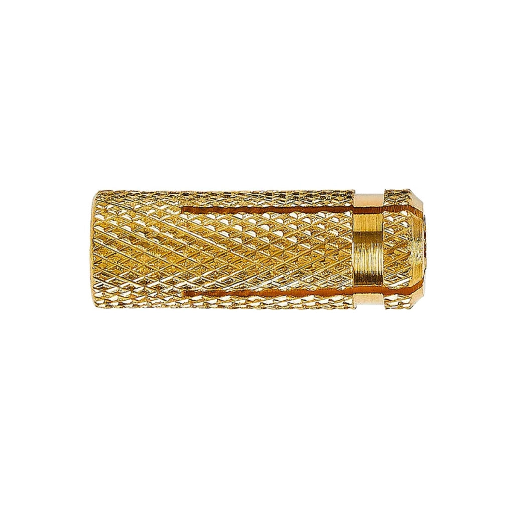 TASSELLO FEMMINA IN OTTONE CON FILETTATURA METRICA INTERNA - Ø8 MM  - TEF