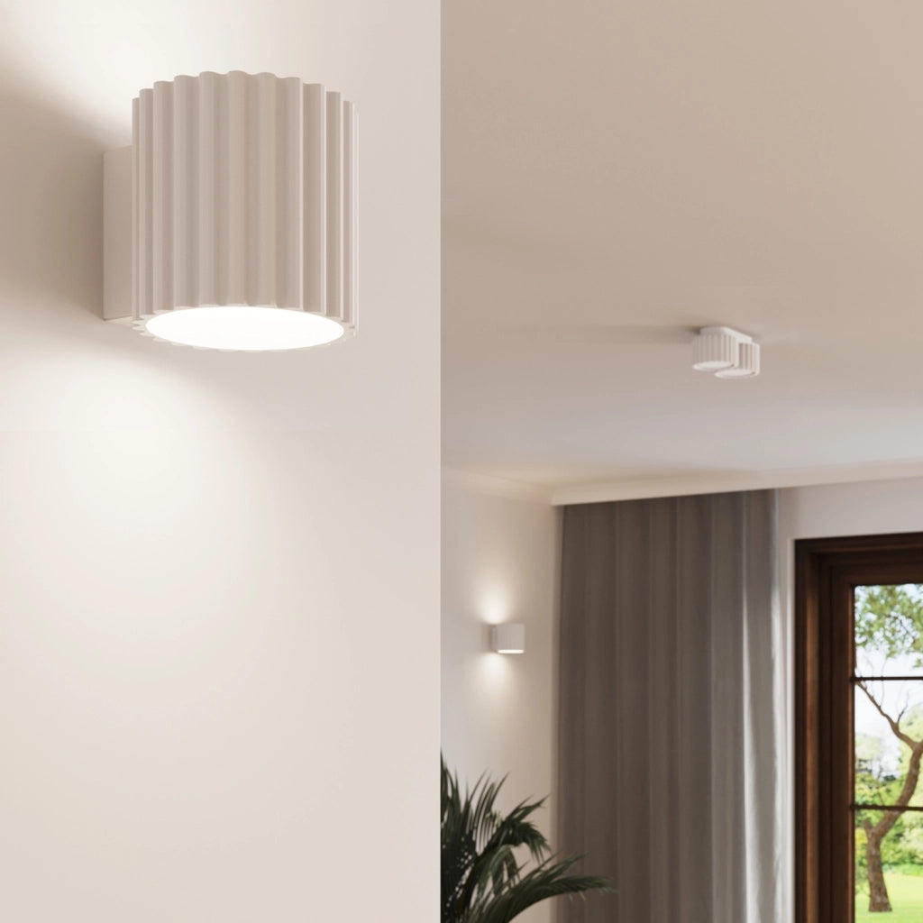 Lampada da soffitto AURA 1 bianco Gx53
