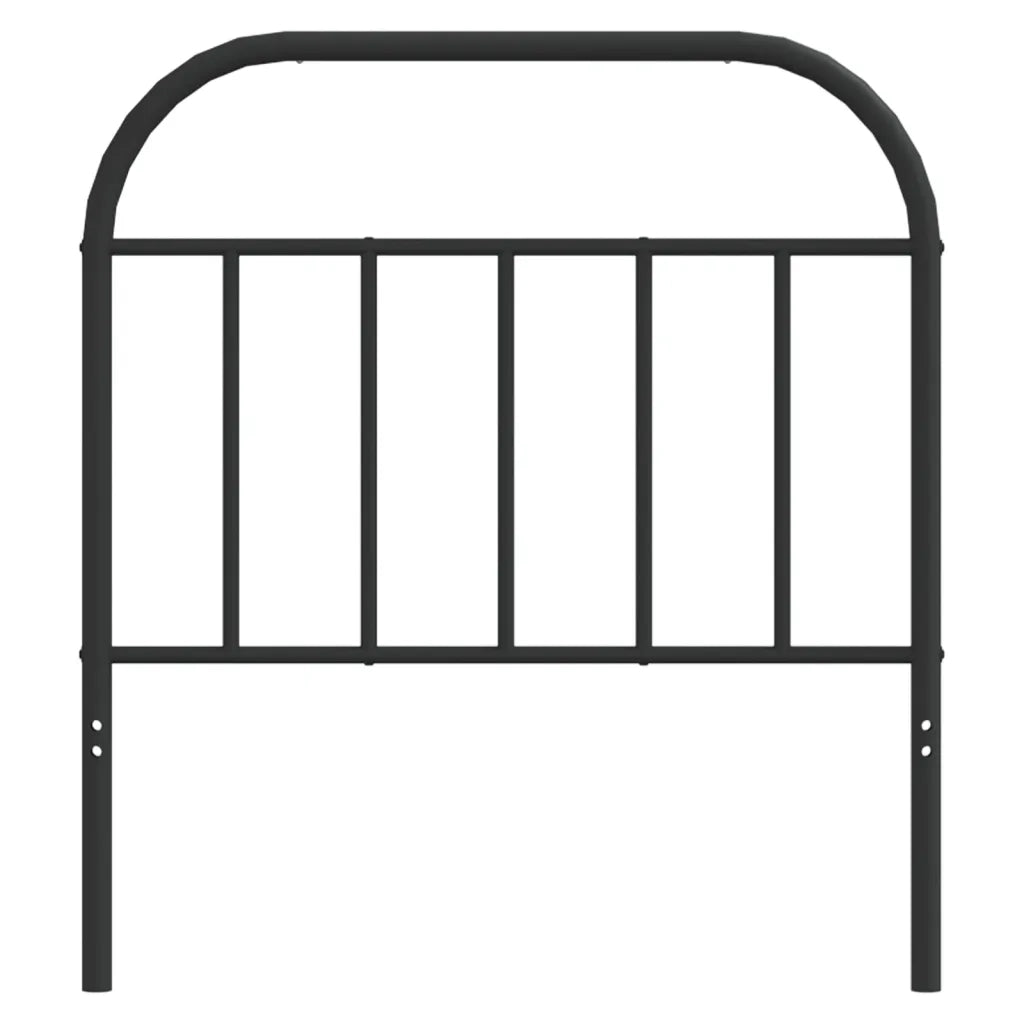 Testiera di Ricambio in Metallo Nero 90 cm 353663