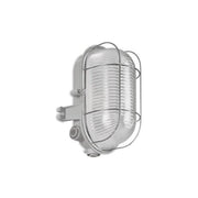 TARTARUGA OVALE CON GABBIA 3 ENTRATE 170 MM E27 GRIGIO
