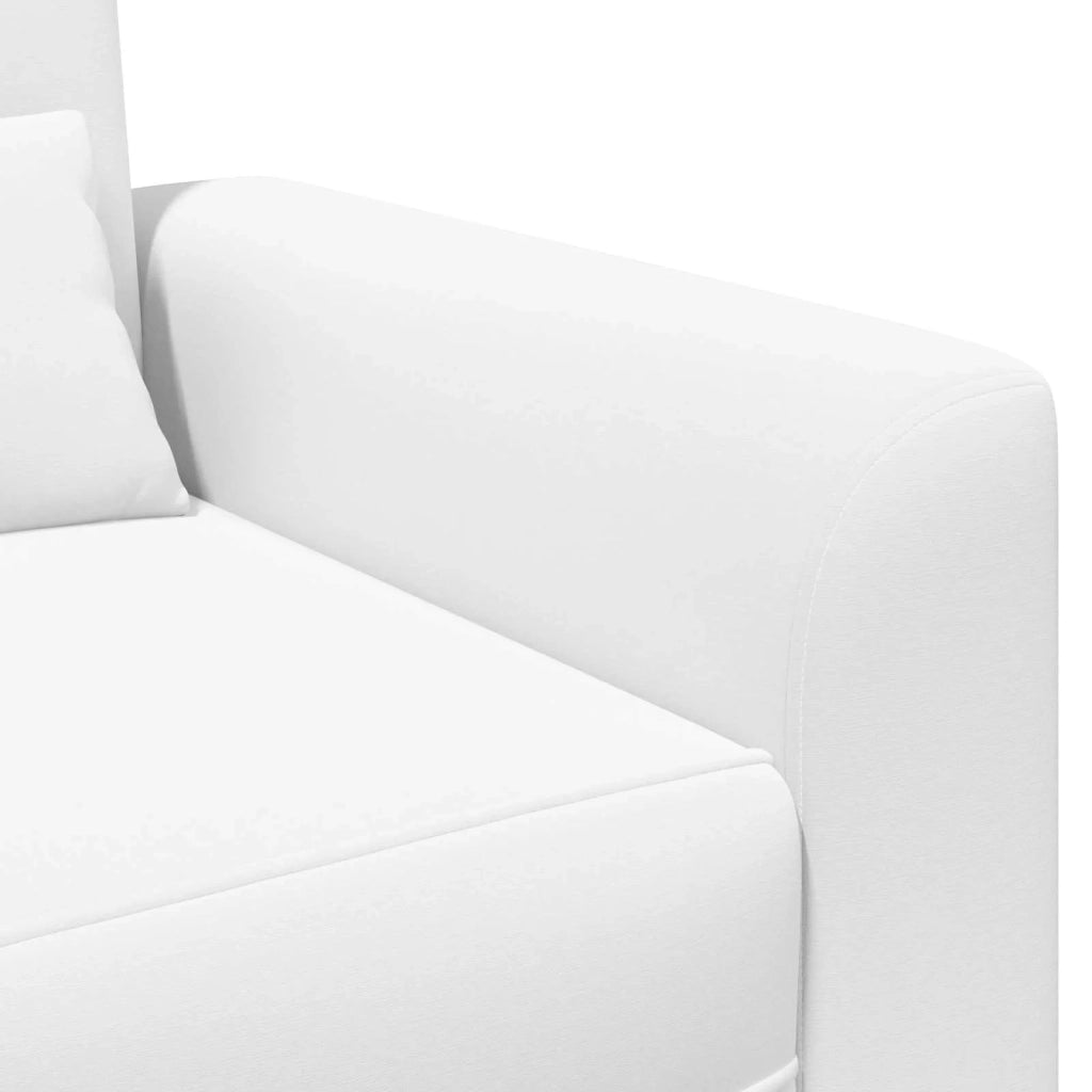 Divano Sedia-Poltrona Bianco Tessuto 396288