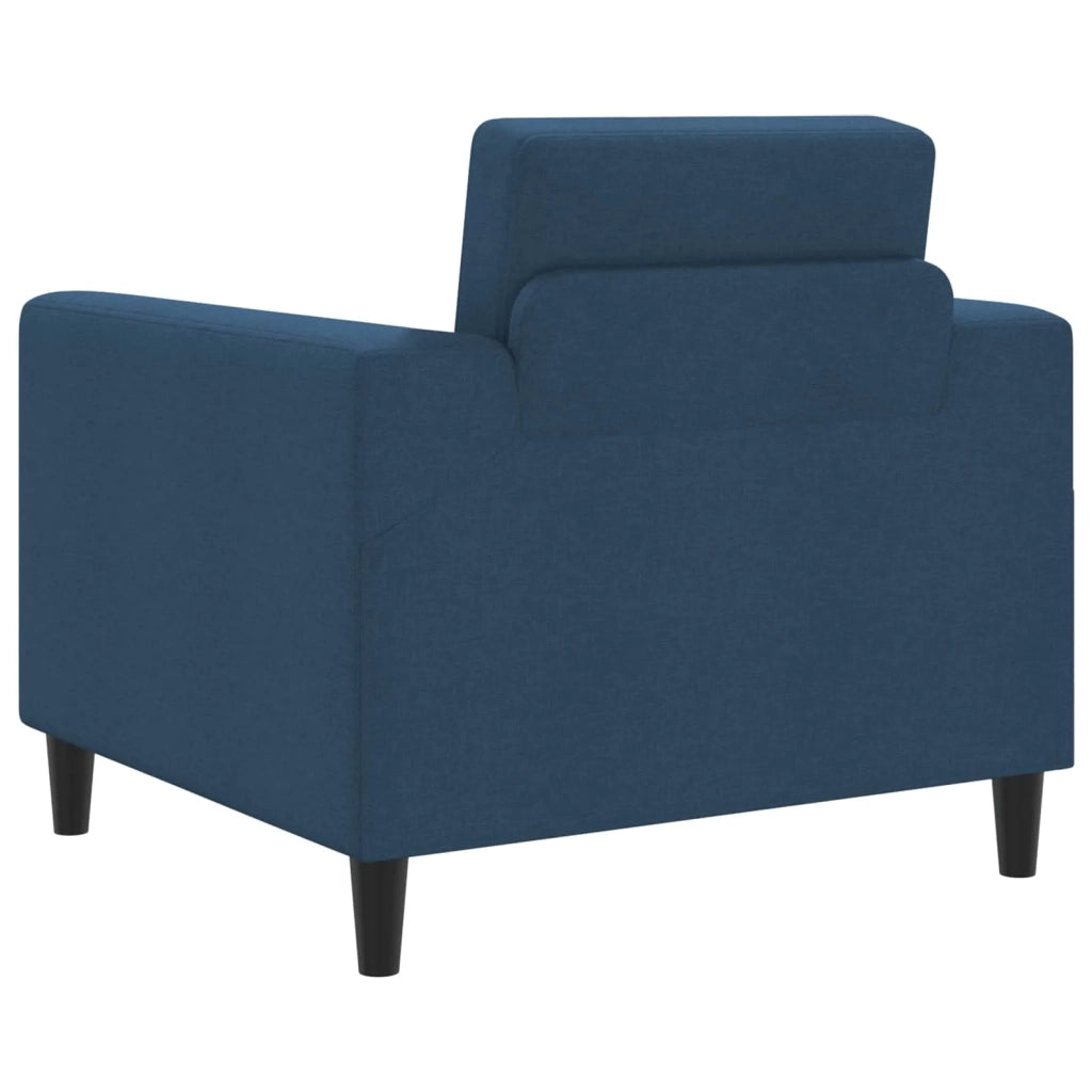 Poltrona Blu Tessuto 42042462