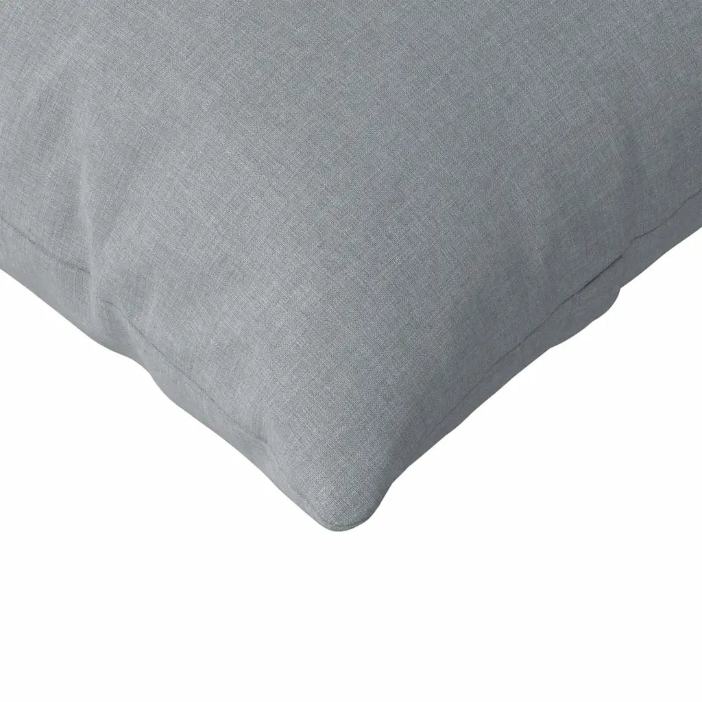 Cuscini da Divano 2 pcs Grigio chiaro 120 x 40 cm Tessuto 42013782