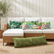 Federa 2 pz HOUTEN Design a foglia 40 x 145 cm Poliestere 917293