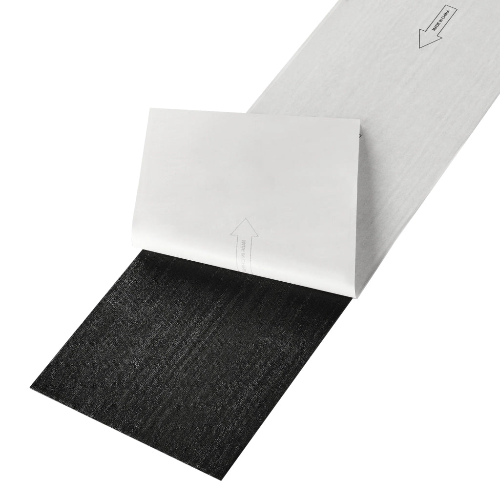 Pavimento in vinile PVC autoadesivo 28 pezzi 3,92 m² accenti rovere grigio 03_0007222