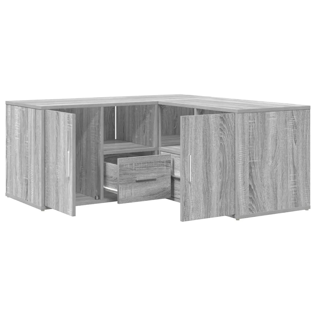 Mobile Angolare Grigio Sonoma 160x40x45 cm in Truciolato 3307824