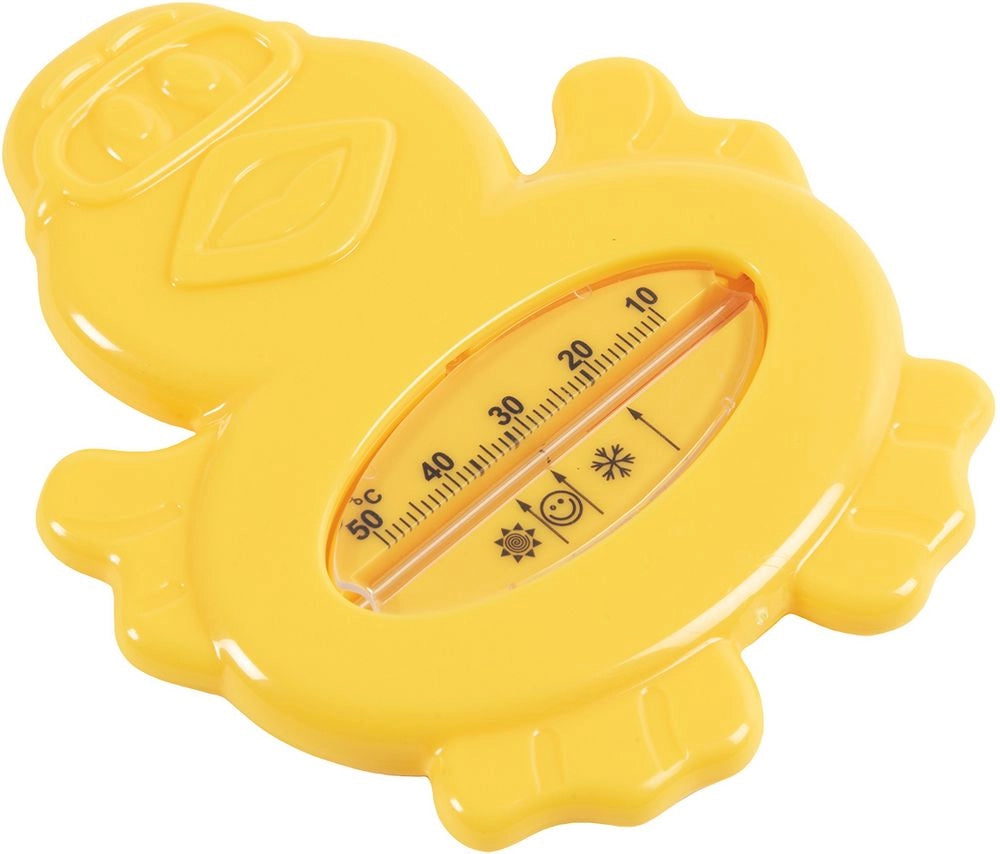 Termometro da bagno Poupy per bambini utilizzabile e riutilizzabile.