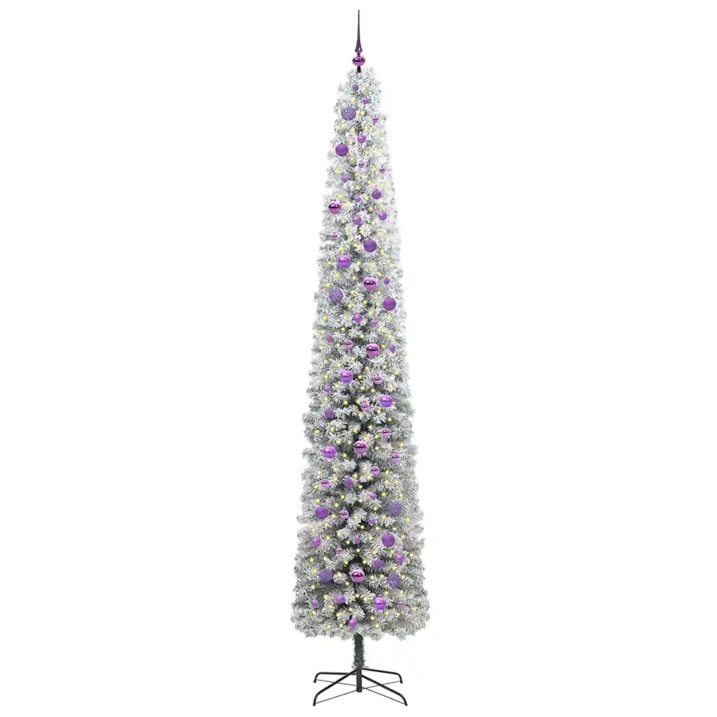 Albero di Natale artificiale con 300 LED Verde 270 cm