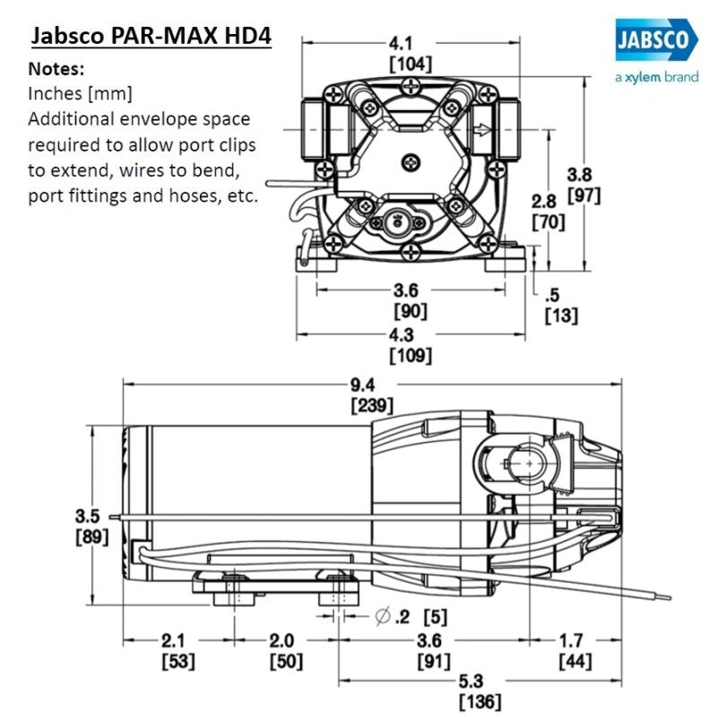 PAR MAX 4HD 24V 25PSI