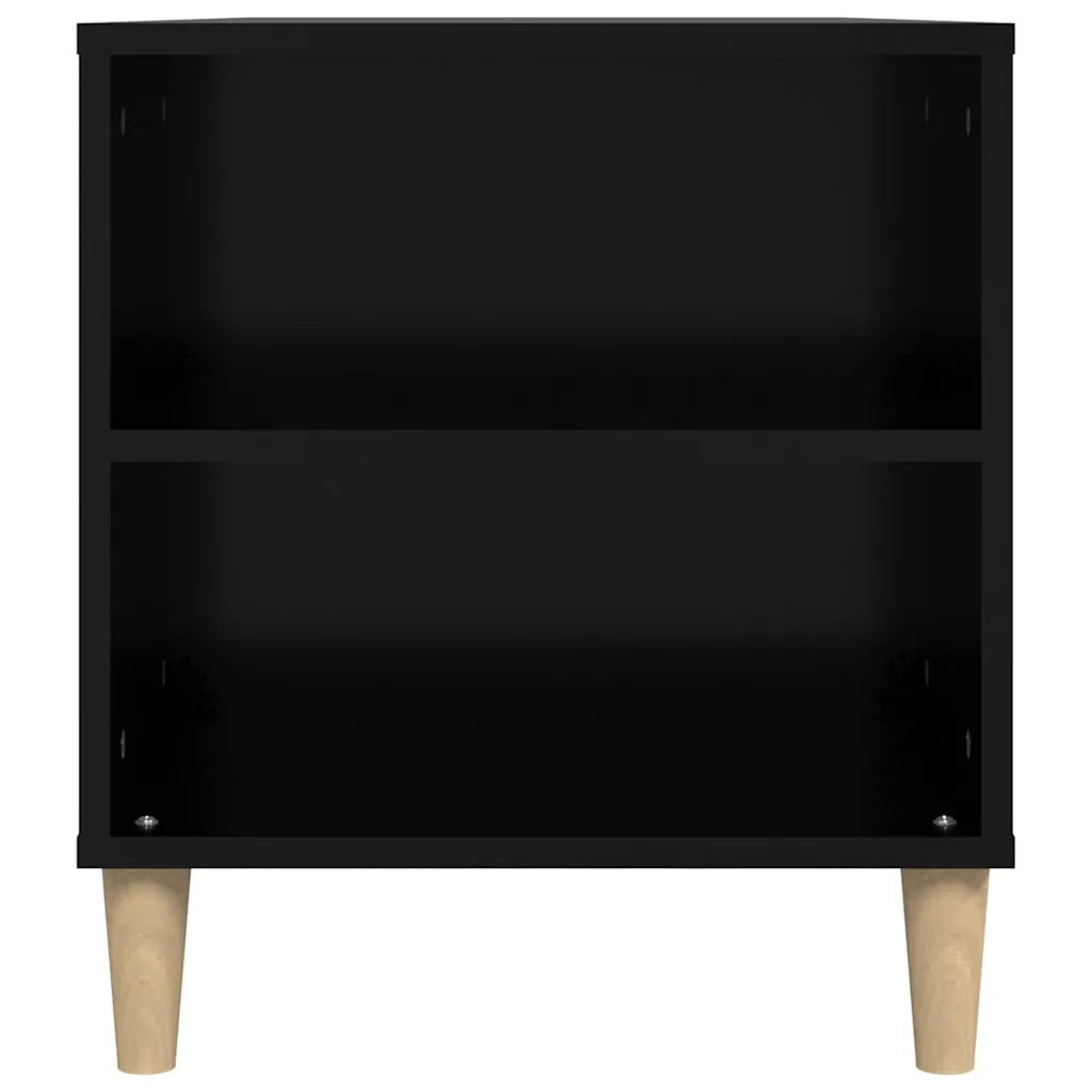 Mobile Porta TV Nero 102x44,5x50 cm in Legno Multistrato 819597