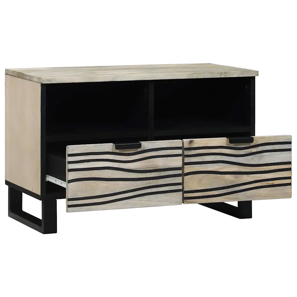Unità TV con cassetto Bianco 70 x 33 x 46 cm Legno multistrato 4017973