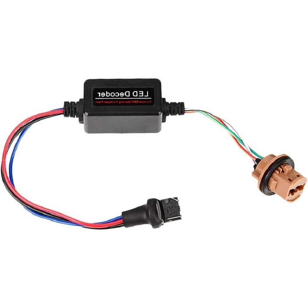 Trade Shop - Coppia Decodificatore Fari A Led Per Auto T20 Errori Centralina Antisfarfallio -