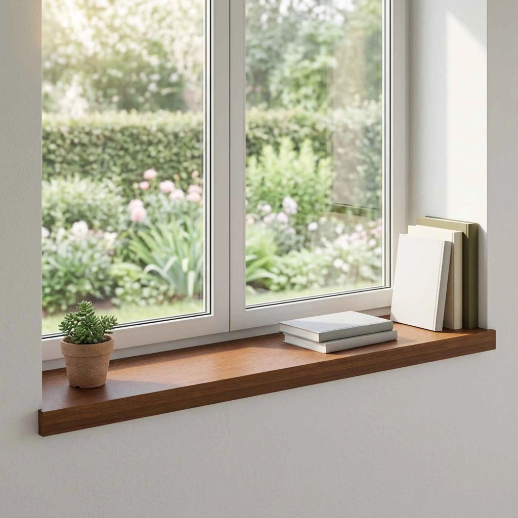 Soglie per finestre 2 pz Marrone Scuro 90 x 30 x 2 cm 42050034