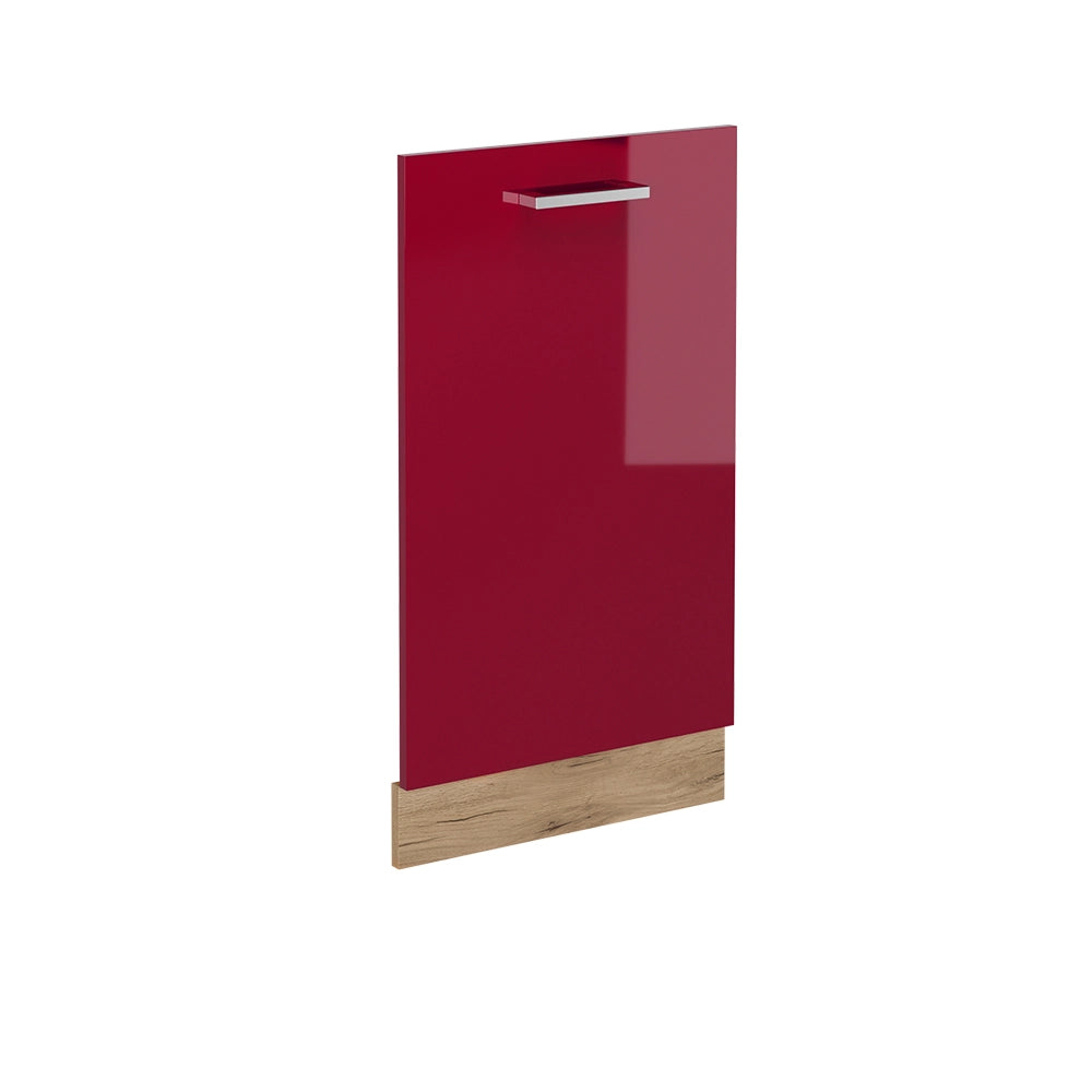 Vicco Pannello frontale Rosso lucido 45 cm senza piano di lavoro