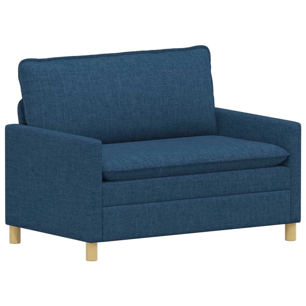 Divano | Divano da soggiorno | Sofa Blu Tessuto