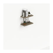 LAUNDRY COPPIA MENSOLE 45X23 CM ARGILLA
