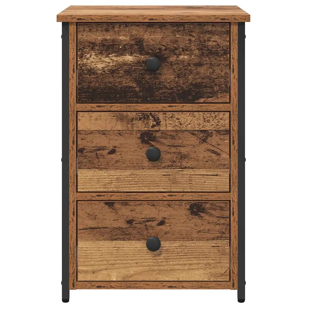 Armadio da Notte con cassetto Marrone 40 x 36 x 60 cm 871257
