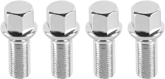 Boutoni per ruote con gomiti toccanti 60° cinghia - duurzaam - sicurezza - migliorata installazione ruota - variante nera - compatibile con veicoli - migliorata aderenza.