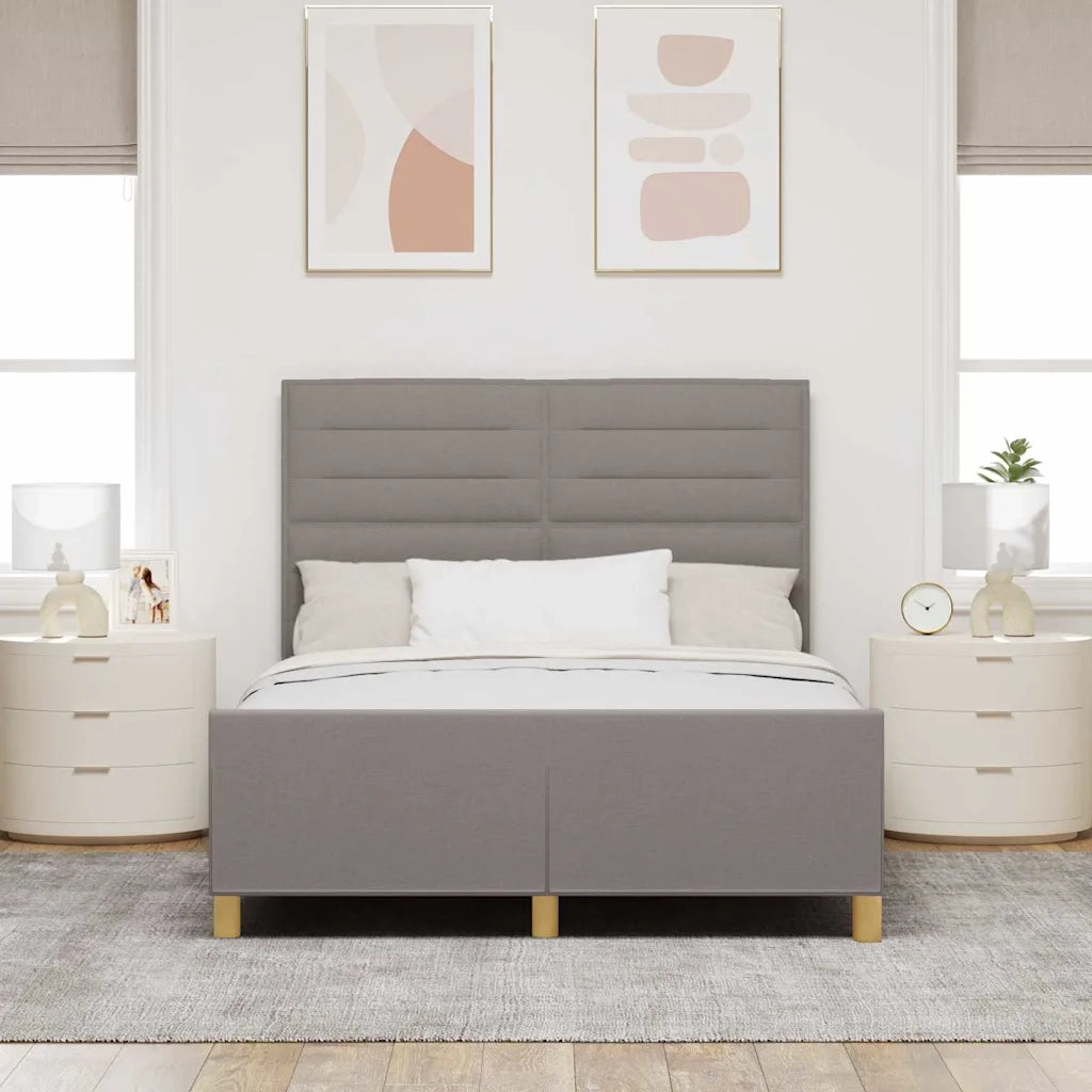 Struttura del letto con testiera-Giroletto Talpa 140 x 200 cm Tessuto 582824