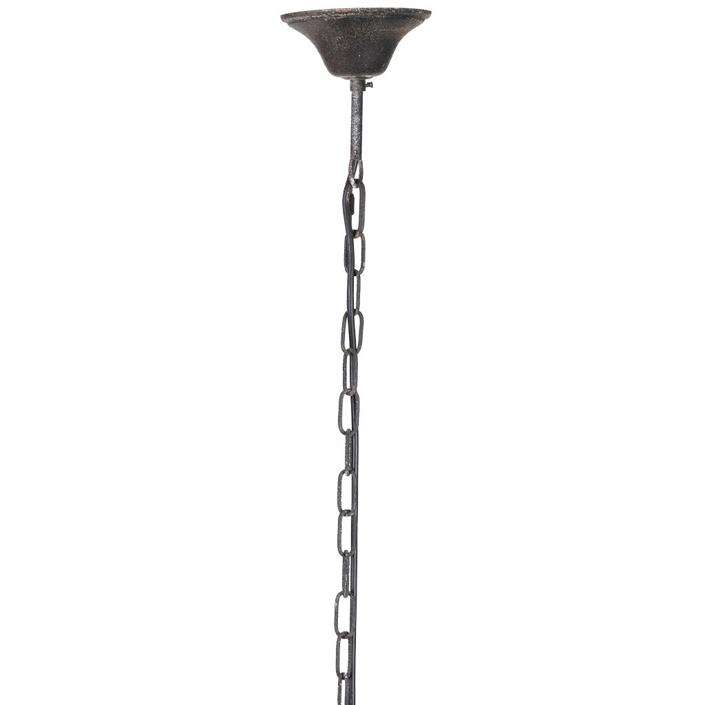 Lampada da soffitto in metallo nero D69x86h cm