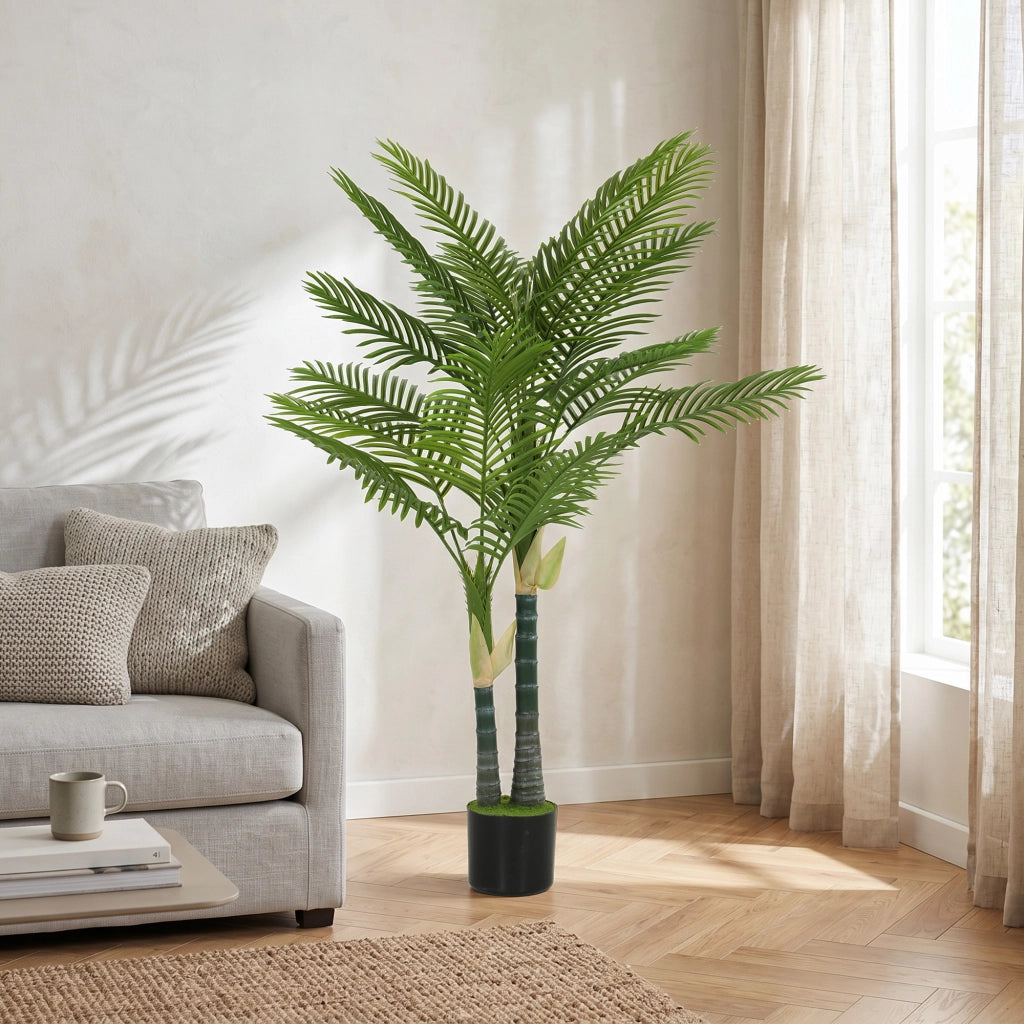 Palma Artificiale 150cm con Vaso ¨C Xylo ¨C Verde