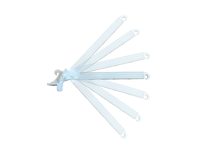 Braccetti per Tende da Sole in Alluminio Bracci Alluminio 50 cm in Coppia Beige