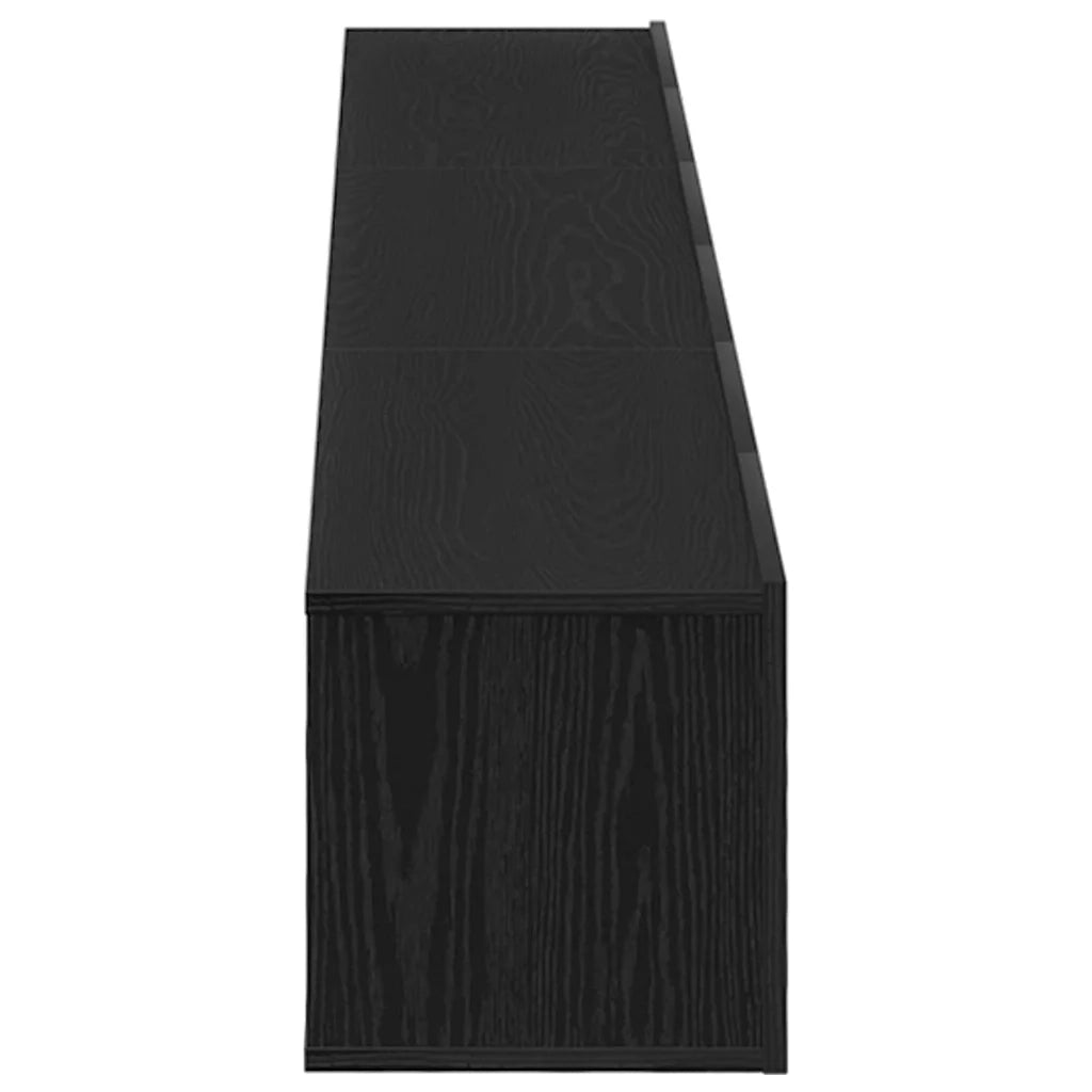 Set mobile TV 3 pcs Rovere Nero 80 x 30 x 30 cm 3333056