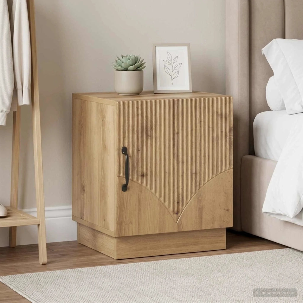 Comodino 2 pz Rovere Artigianale 43 x 34,5 x 47 cm 895274