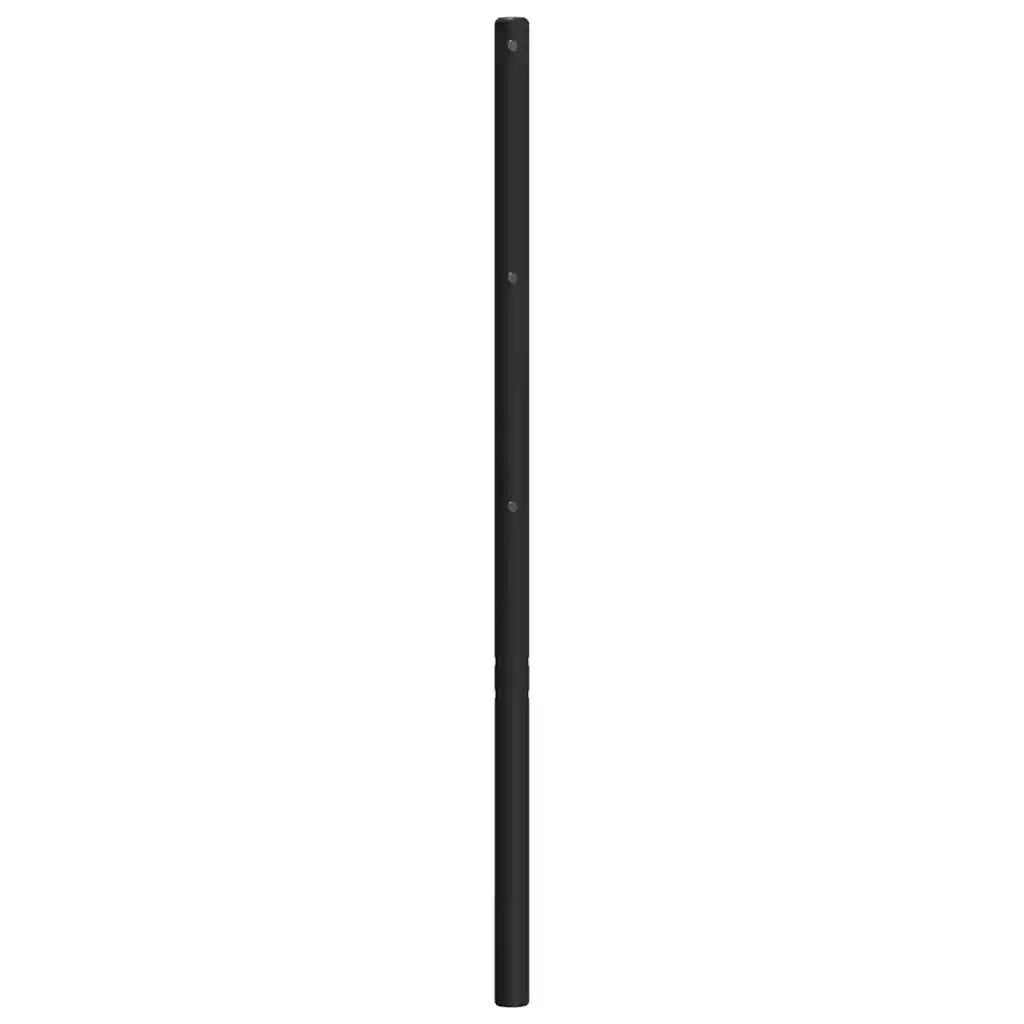 Testiera di Ricambio in Metallo Nero 90 cm 372305