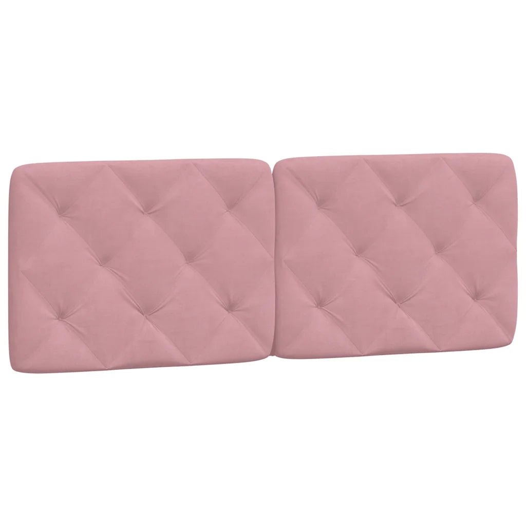 Letto matrimoniale | Letto per adulti | Giroletto senza Materasso Rosa 120x200 cm in Velluto