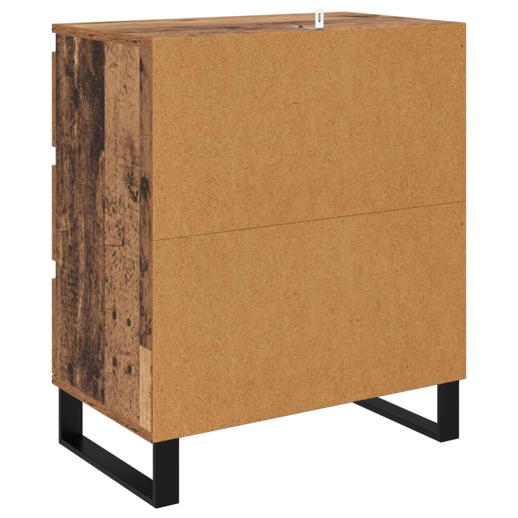 Credenza | Madia | Buffet da pranzo | Armadio da pranzo Legno vecchio 60 x 35 x 70 cm Legno multistrato