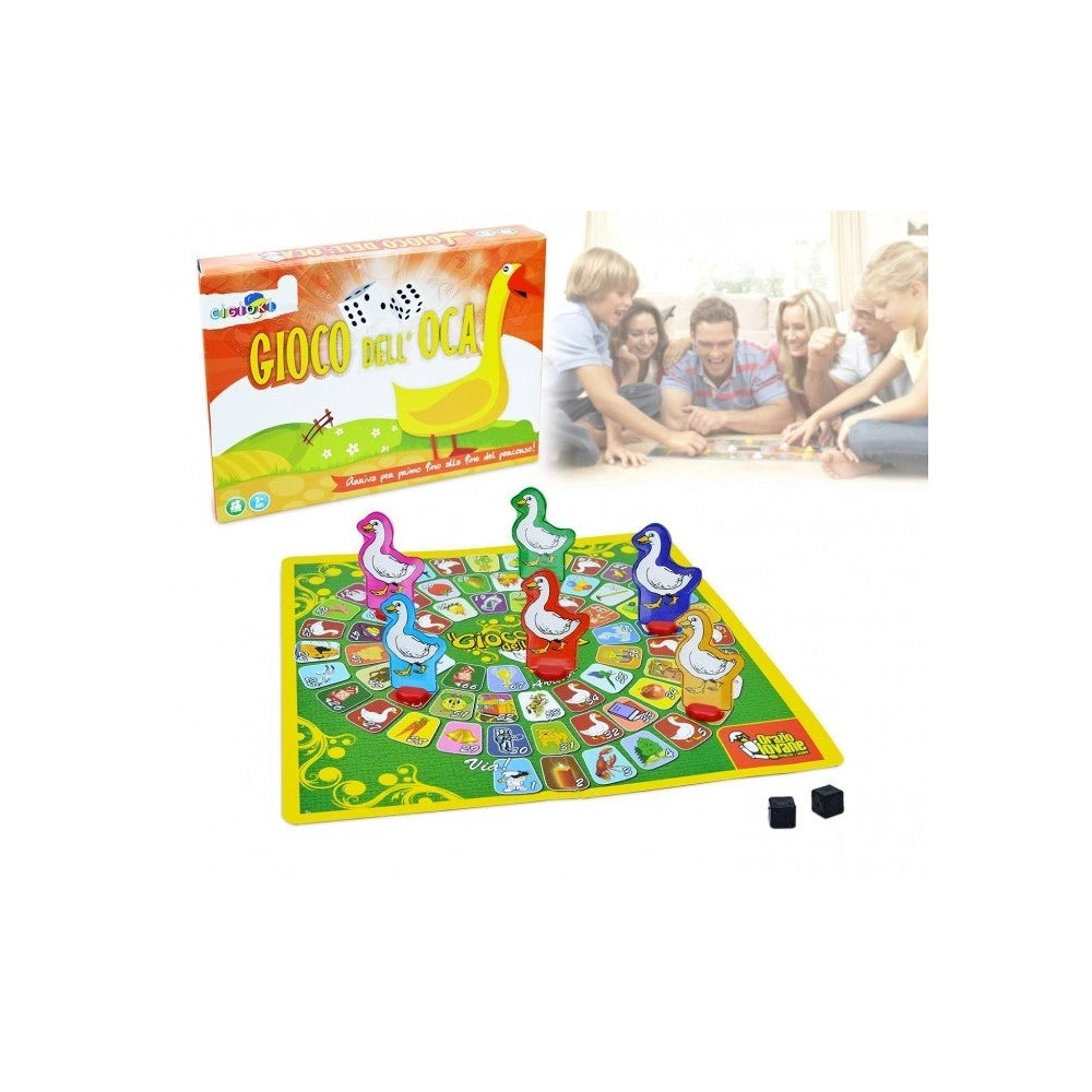 Trade Shop - Gioco Da Tavolo Il Gioco Dell'oca Con Dadi E Pedine Edizione Cigioki 3+ -