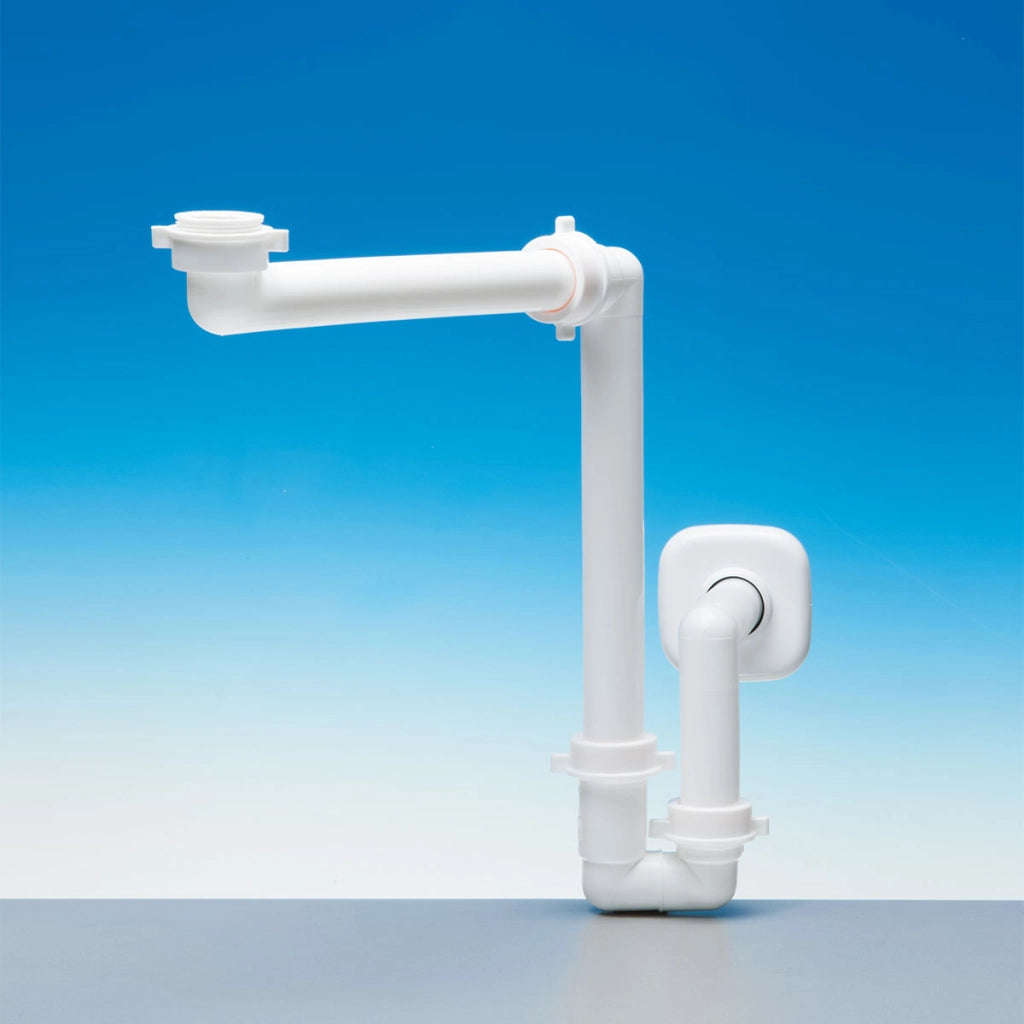 SIFONE SPAZIOBAGNO PER LAVABO- Bianco- LIRA- pezzi 1
