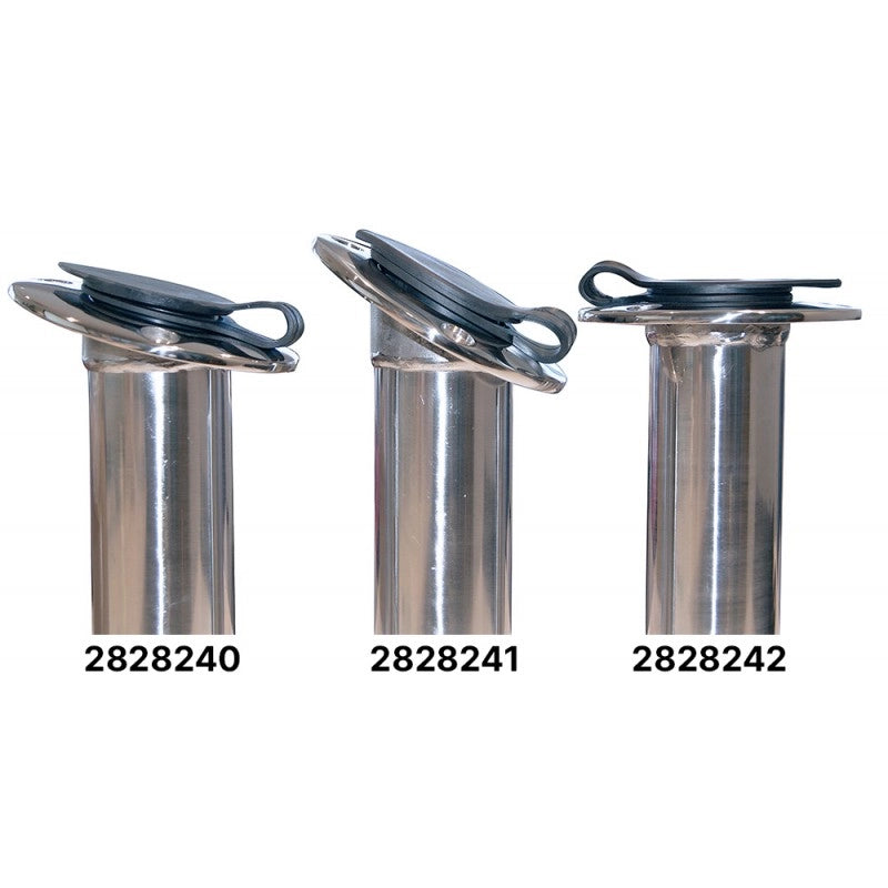 PORTACANNA INOX INCLINATO 30°