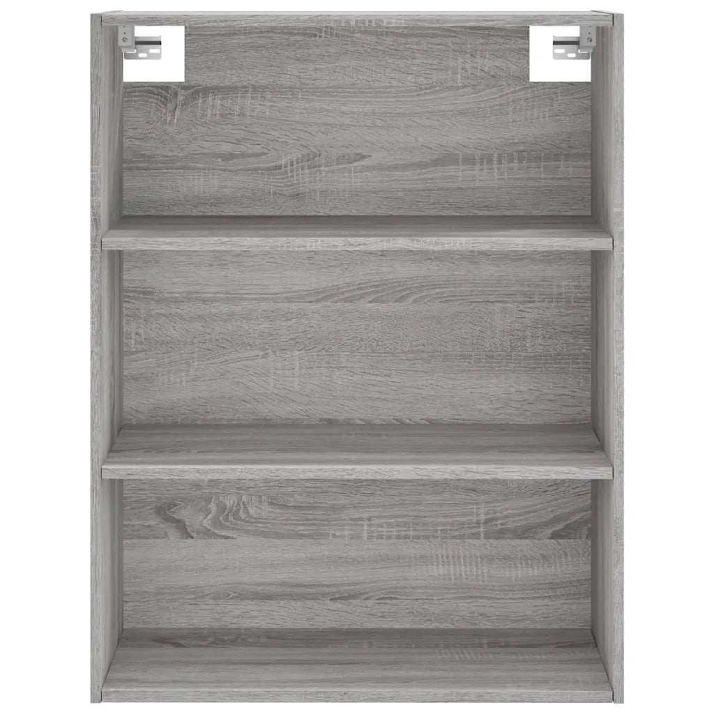 Credenza | Madia | Buffet da pranzo | Armadio da pranzo Grigio Sonoma 69,5x34x180 cm in Legno Multistrato